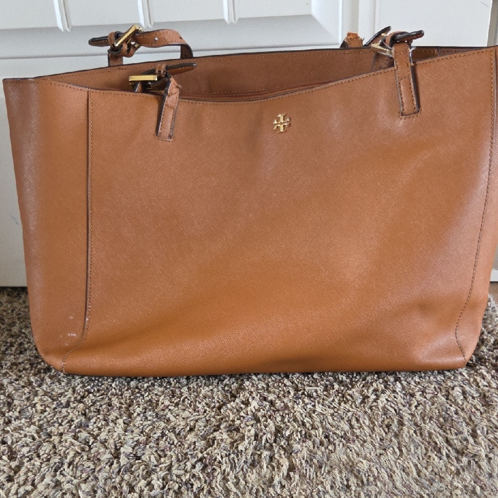 Tory Burch Tan Leather Tote